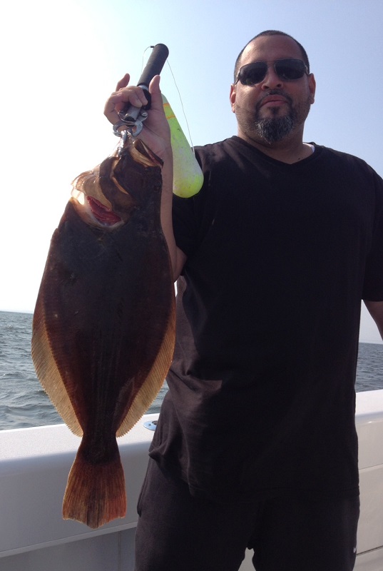 Fluke Fishing Sandy Hook NJ.