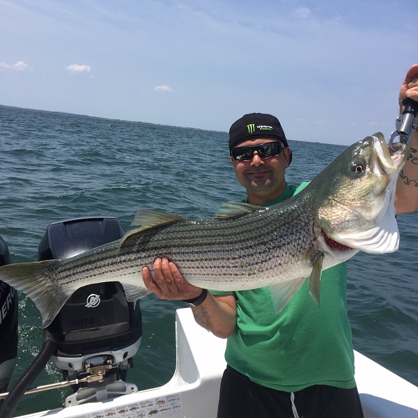 Striped Bass Fishing Trip