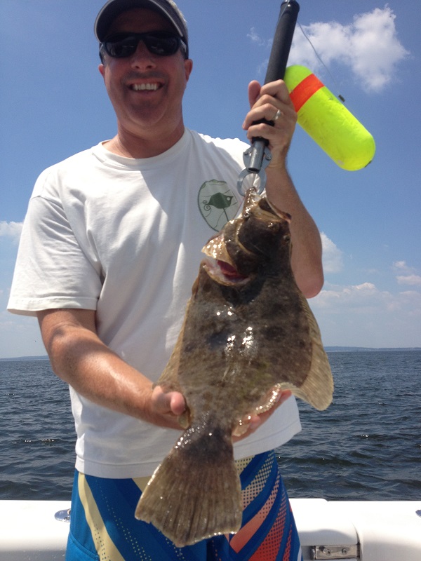 Raritan Bay Fluke Fishing