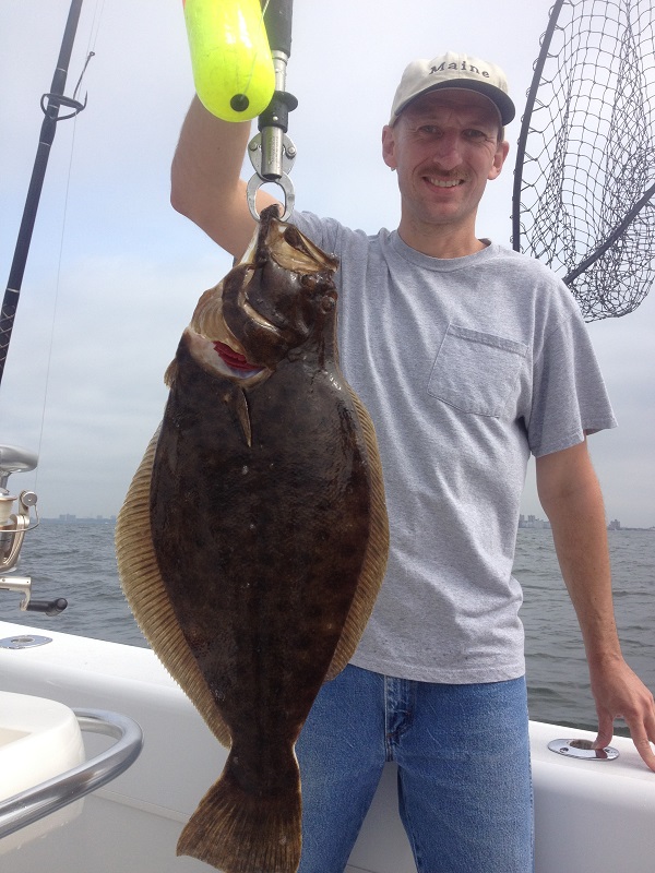 Fluke Fishing Sandy Hook NJ.