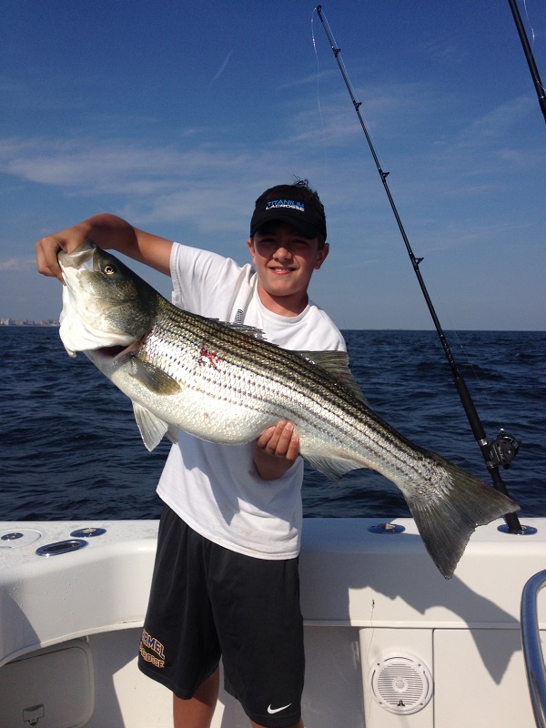 Striped Bass Fishing Trip
