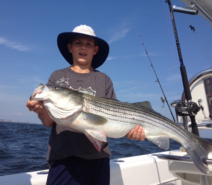 Striped Bass Fishing Trip