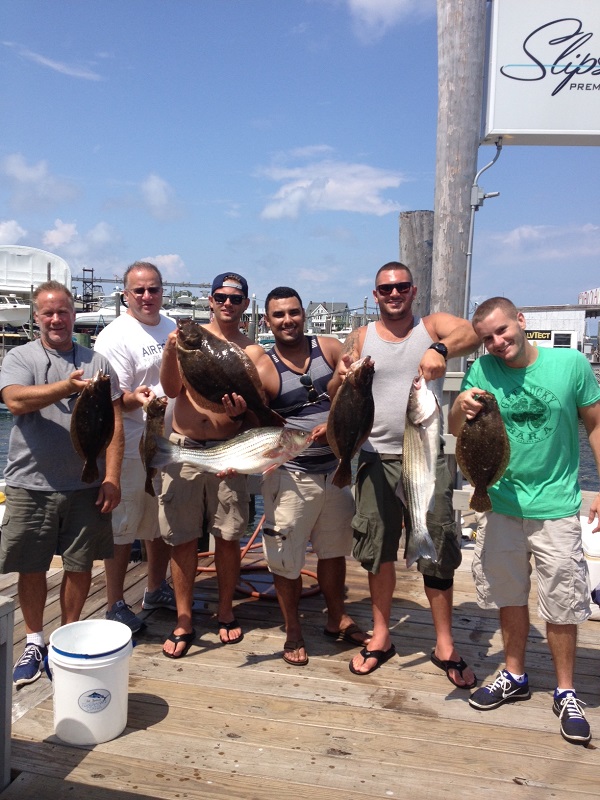 Sandy Hook NJ. Fluke Striper Charter