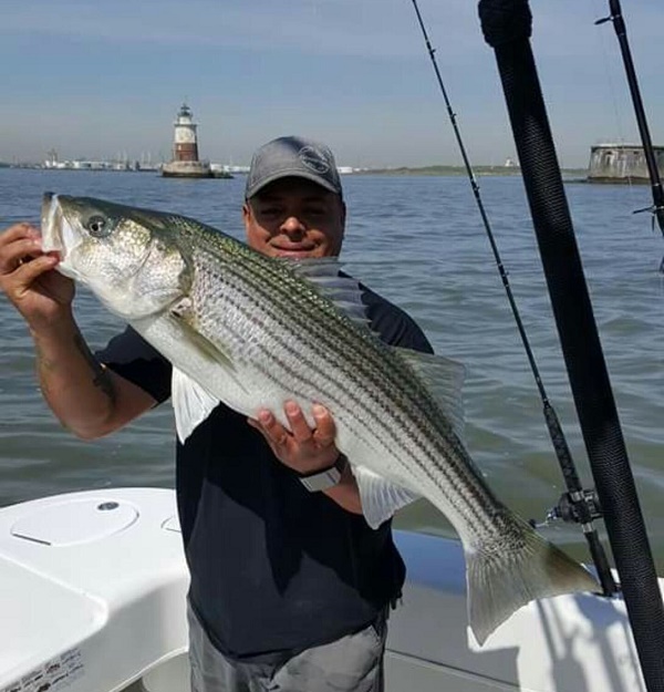 Striped Bass Fishing Trip