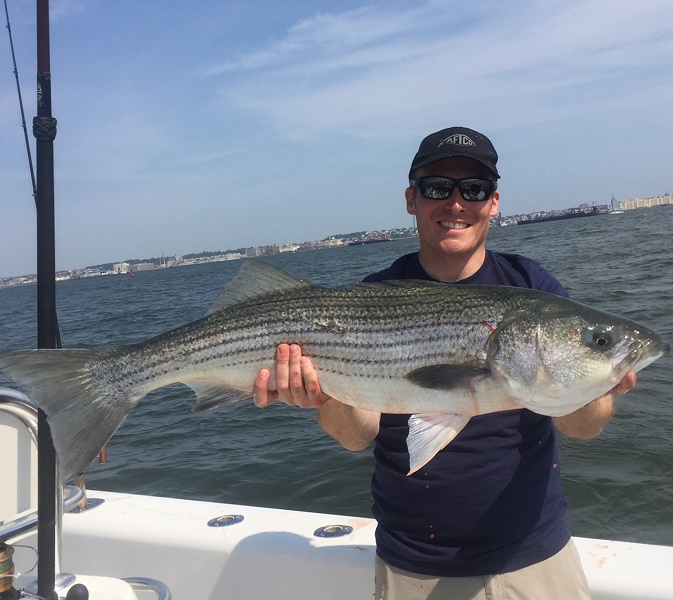 Striped Bass Fishing Trip