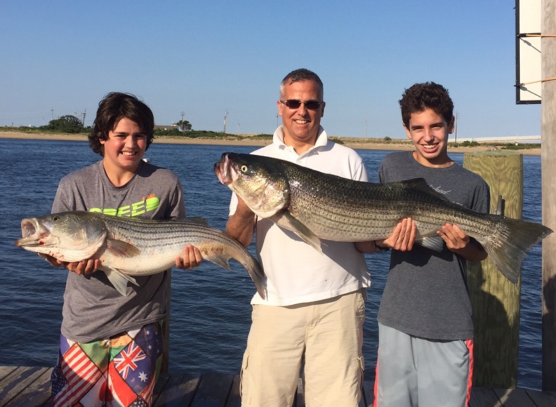 Striped Bass Fishing Trip