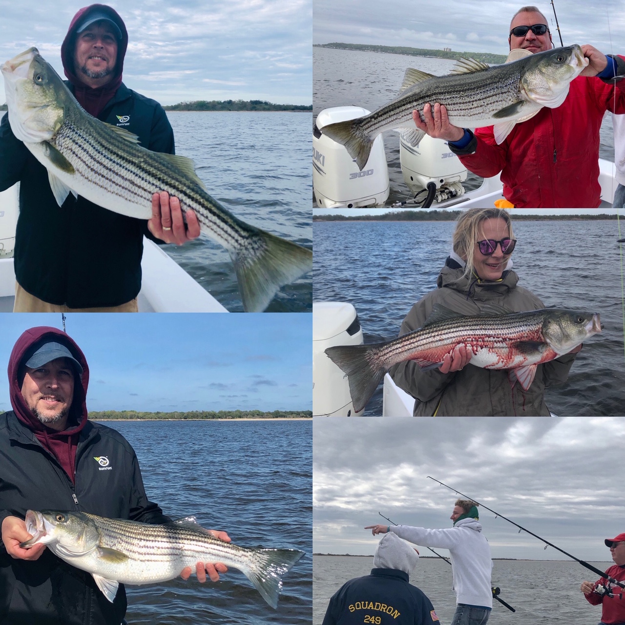 Sandy Hook, NJ. Striper Charters